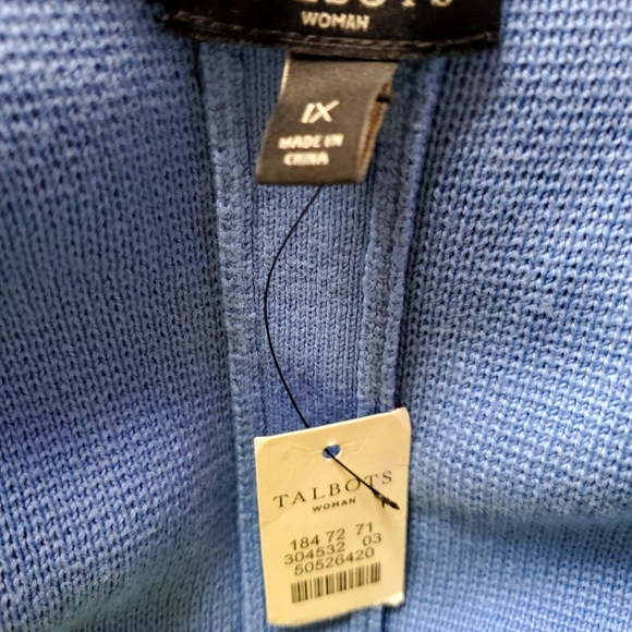 Talbots below the hip length sweater with nice coverage. Reduced - Picture 2 of 5